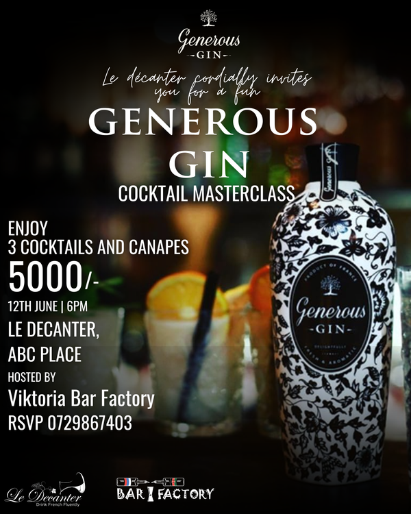 Generous Gin Cocktail Masterclass